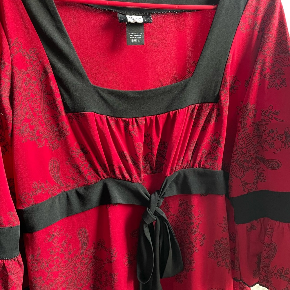Vintage Y2K studio 1940 squared neck boho blouse - Picture 12 of 17
